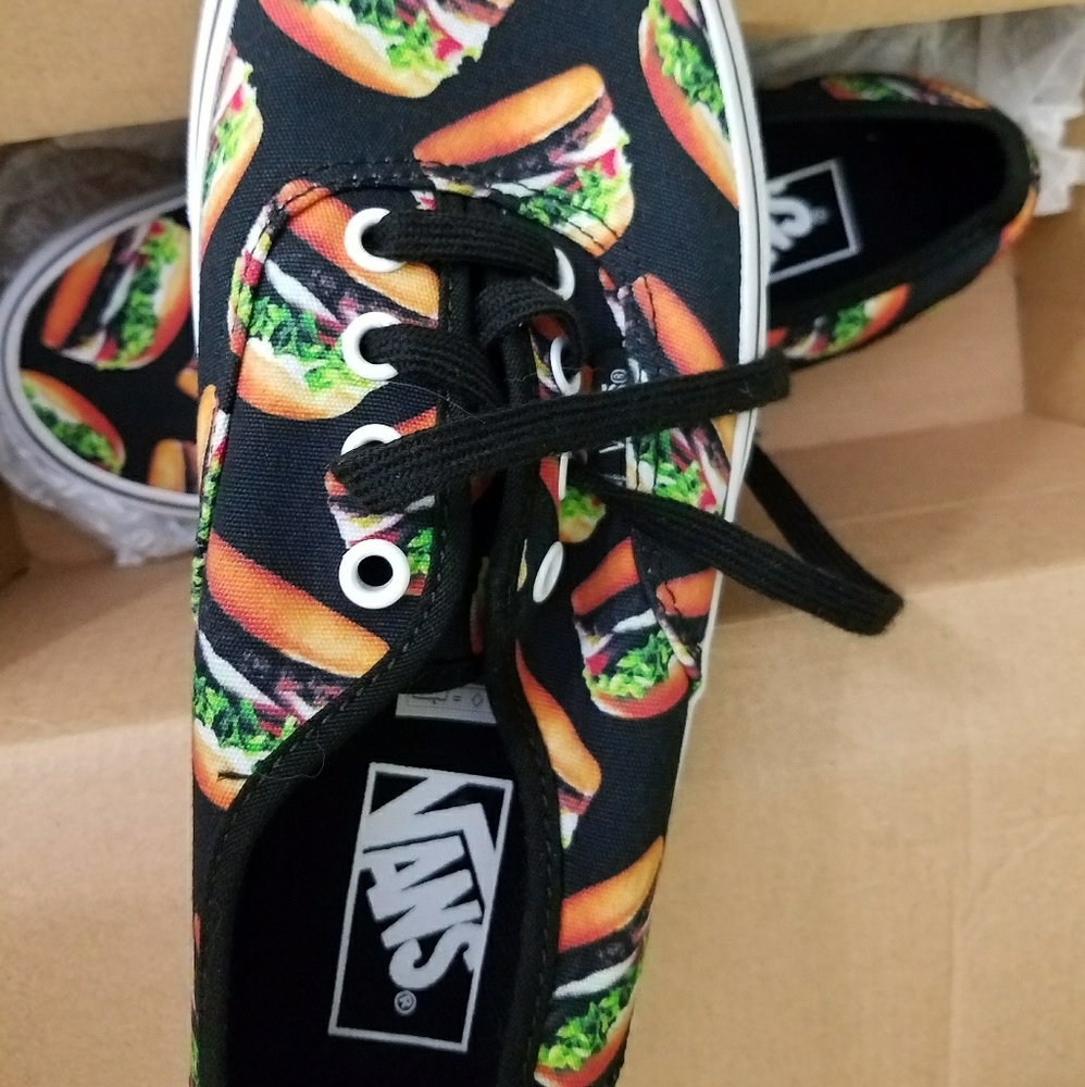 Rare vans late night authentic hamburger 7.5 m
